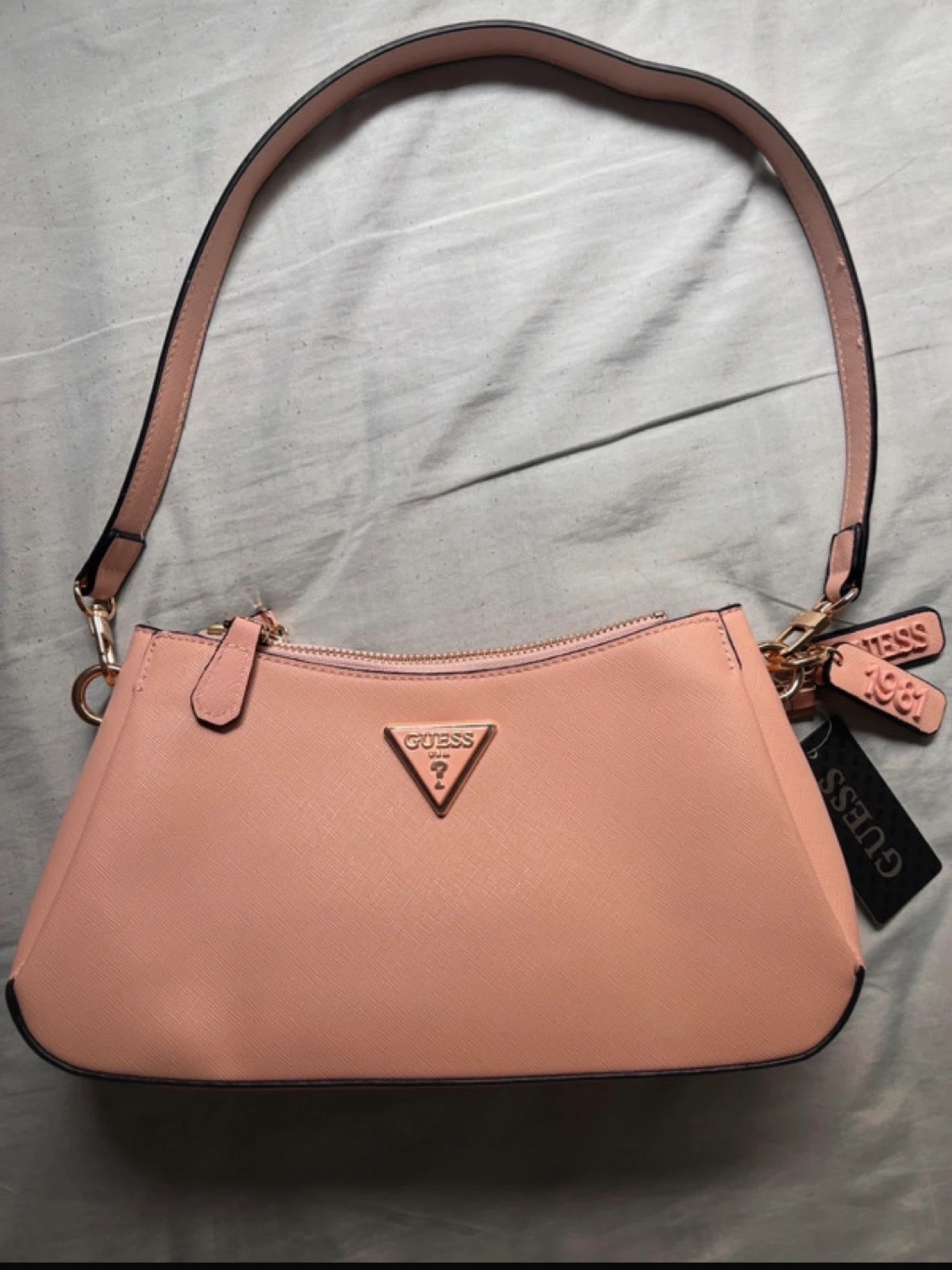 bolso de hombro GUESS - rosa -